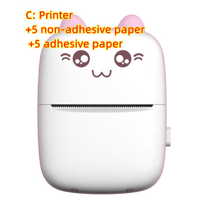 Mini Portable Bluetooth & WiFi Label Printer