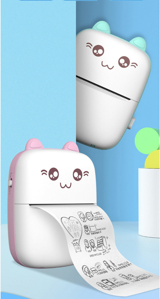 Mini Portable Bluetooth & WiFi Label Printer
