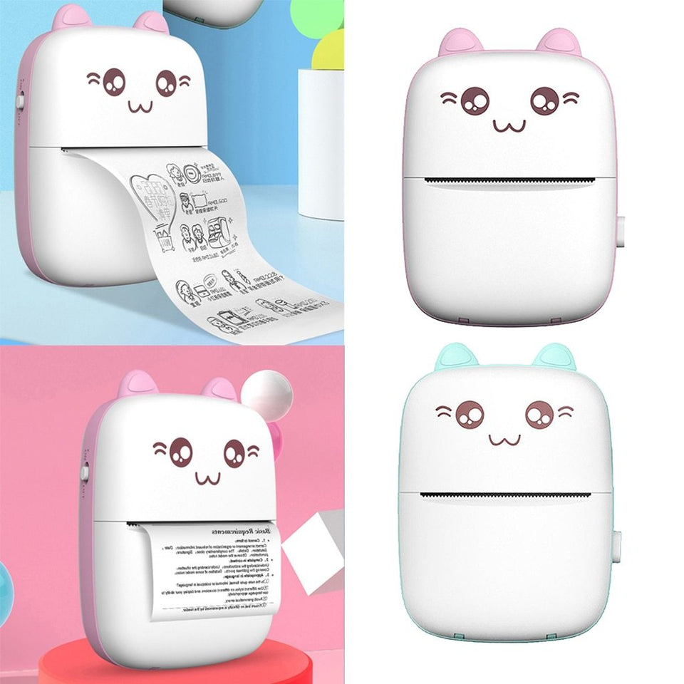 Mini Portable Bluetooth & WiFi Label Printer