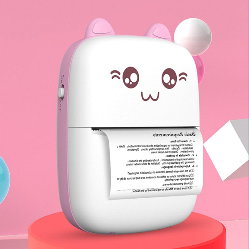 Mini Portable Bluetooth & WiFi Label Printer