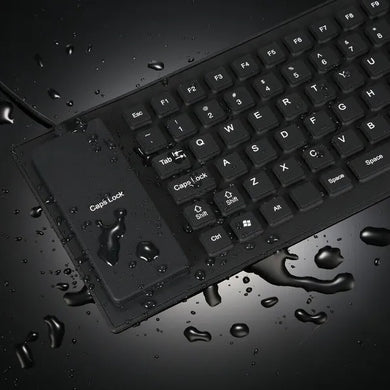 Waterproof Foldable Silicone Keyboard