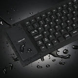 Waterproof Foldable Silicone Keyboard