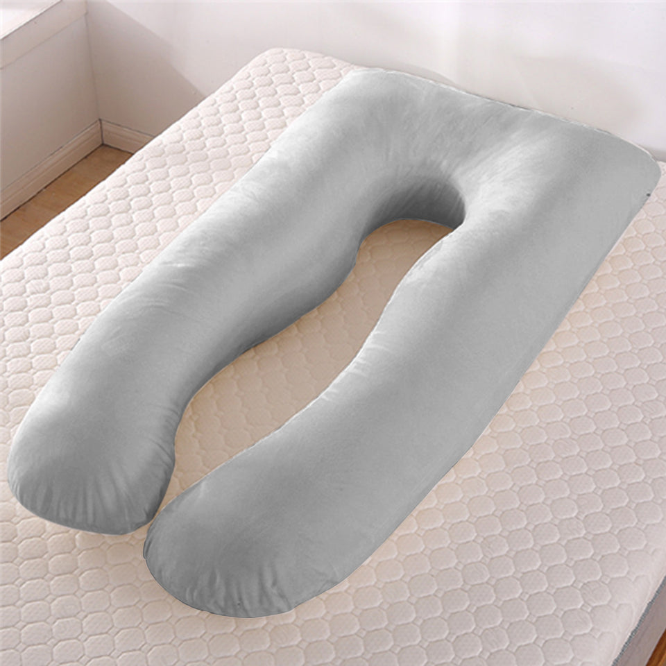 Pregnant Women U Shape Maternity Pillows Pregnancy Ice Silk