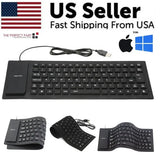 Waterproof Foldable Silicone Keyboard