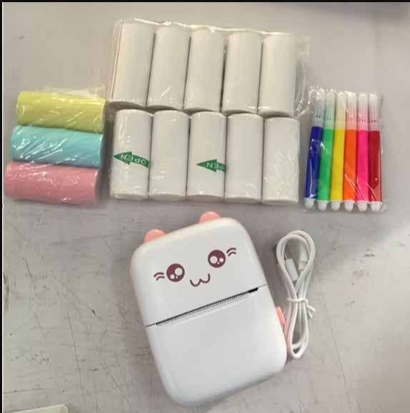 Mini Portable Bluetooth & WiFi Label Printer
