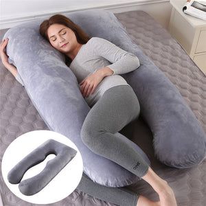 Pregnant Women U Shape Maternity Pillows Pregnancy Ice Silk