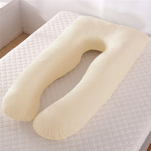 Pregnant Women U Shape Maternity Pillows Pregnancy Ice Silk