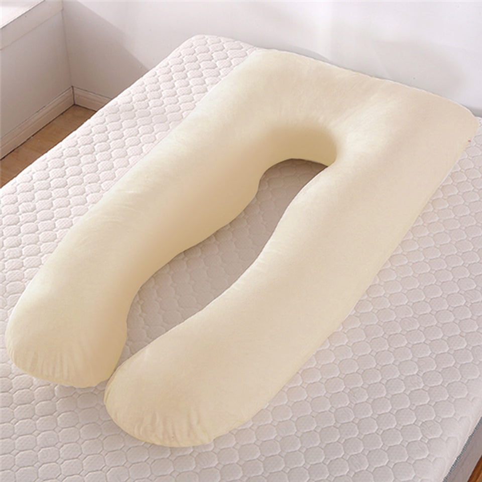 Pregnant Women U Shape Maternity Pillows Pregnancy Ice Silk