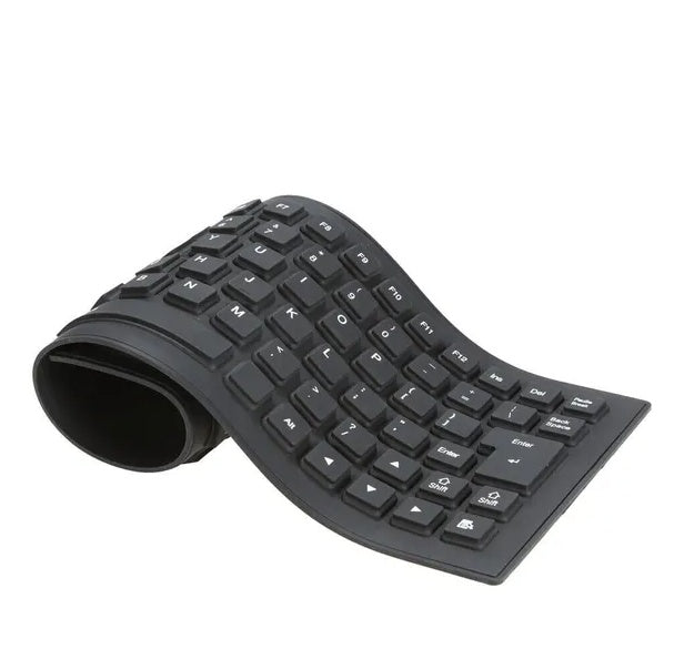 Waterproof Foldable Silicone Keyboard