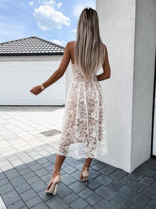 Off Shoulder Bra Lace Dress For Women